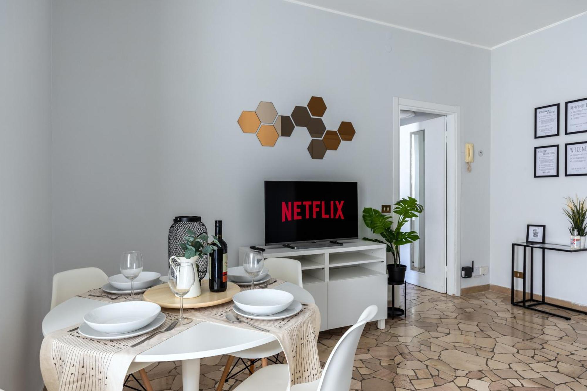 8 Min Dalla Metro Casa Elegante Con Netflix E Wifi Mediolan Zewnętrze zdjęcie